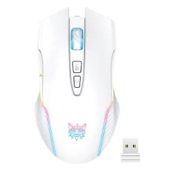 Onikuma CW905 Blanc Souris Gaming LED RGB