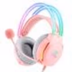 Casque Gaming - Onikuma - X26 - Filaire - Rose - Anti-bruit de respiration