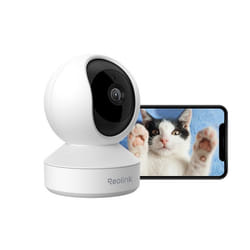 Reolink 3MP Caméra IP Surveillance maison WiFi Caméra de sécurité Pan&Tilt  Audio Bidirectionnel Vision Nocturne -E1
