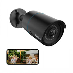 Caméra de Surveillance PoE 2K+ 5MP, Détection Personne et Véhicule, Vision Nocturne ir, RLC-510A Noir - Reolink