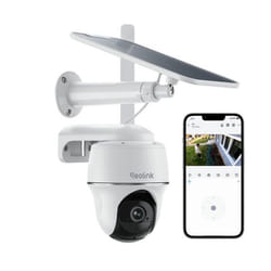 Reolink 3/4G LTE Caméra Surveillance Extérieur Solaire Sans Fil HD 5MP PT360° Détection 4G Go PT Plus + Panneau solaire