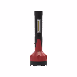 Lampe Torche LED Rechargeable 7W. Cette lampe torche possède deux modes d'éclairage : lampe torche et lampe à poser. Robuste  ...