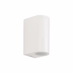 L'applique SPIDER-2D 2x35W GU10 IP44 Blanc offre un design moderne et un éclairage indirect pour mettre en valeur la façade d ...