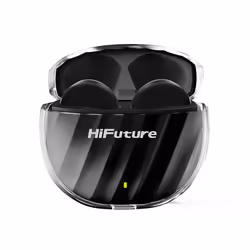 Hifuture FlyBuds 3, True Wireless Stereo (TWS), Appels/Musique, Casque, Noir