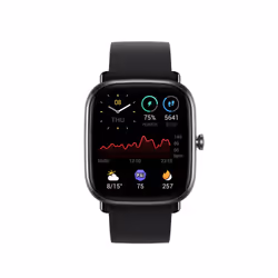 Amazfit GTS 2 mini 3,94 cm (1.55") AMOLED 40mm Numérique 354 x 306 pixels Écran tactile Noir GPS (satellite)