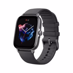 Amazfit GTS 3, 4,45 cm (1.75"), AMOLED, Écran tactile, GPS (satellite), 24,4 g