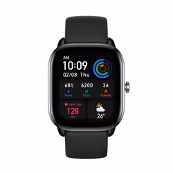 Amazfit GTS 4 mini, 4,19 cm (1.65"), AMOLED, Écran tactile, GPS (satellite), 31,2 g