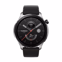 Amazfit GTR 4 Superspeed Black, 3,63 cm (1.43"), AMOLED, Écran tactile, GPS (satellite), 34 g