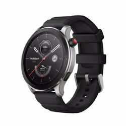 Amazfit GTR 4 Superspeed Black 46mm Tactile Noir GPS (satellite)