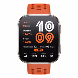 Amazfit Bip 6 Red 5 cm (1.97") AMOLED Numérique Or GPS - Vue supplémentaire 3