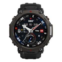Amazfit T-Rex 3 Pro 3,81 cm (1.5") AMOLED 48 mm Numérique Écran tactile Noir GPS (satellite)