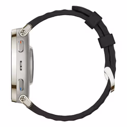Amazfit Active 3 Montre connectée Or GPS bracelet silicone Noir - Vue supplémentaire 6