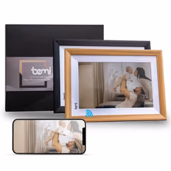 Cadre Photo Numérique - BEMI - 10.1 - Wi-Fi - Application Frameo - 2 Cadres Interchangeables