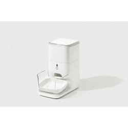 CATLINK Distributeur de Nourriture Chat Intelligent IA Blanc: Contrôle Portions Personnalisable, Surveillance IA, 4L, Fraîcheur 20 Jours, Hors Ligne