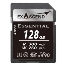 Exascend ESSENTIAL 128 Go SDXC UHS-II Classe 10