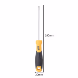 Deli Tools EDL6331001 Tournevis manuel Jeu Tournevis plat