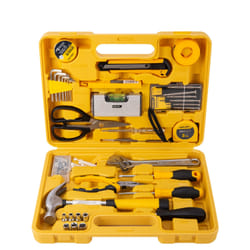 Deli Tools EDL1038J Caisse à outils pour mécanicien 38 outils