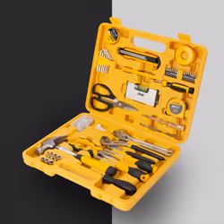 Deli Tools EDL1048J Caisse à outils pour mécanicien 48 outils
