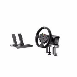 Moza Racing RS074, Volant + pédales, PC, Croix directionnelle, Touche Menu, Touche mode, Pause/Set button, Bouton Démarrer, N ...