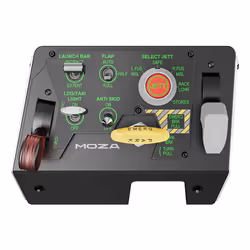 Moza Racing MTLP Panel, Noir, Métal, 196,5 mm, 134,7 mm, 149 mm, 680 g