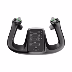 Moza Racing MFY YOKE, Base de vol, Noir, Acrylonitrile-Butadiène-Styrène (ABS), Alliage d'acier, 142,5 mm, 202 mm, 313 mm