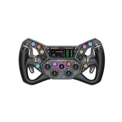 Volante simulador Moza KS Pro 300 mm fibra carbono pantalla 2 99 RGB
