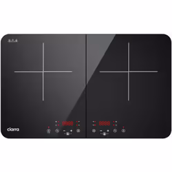 Description générale CIARRA CBTIH2 est une plaque induction portable à 2 foyers, dotée d'un design élégant avec commandes tac ...