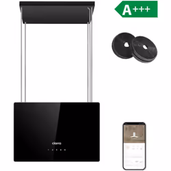 Description générale Découvrez la hotte îlot noire de 48 cm, modèle CD4850D de CIAARRA, équipée d'un contrôle intelligent via ...