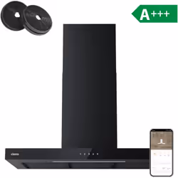 Description générale La hotte murale CIARRA CD9102B de 90 cm est un appareil haut de gamme, conçu pour apporter une solution  ...