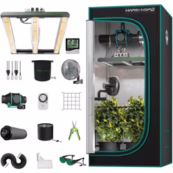 Kits de tente complets FC-1500 améliorés en 2024 Le pack contient : Lampe de culture LED Mars Hydro FC-1500, tente de culture ...