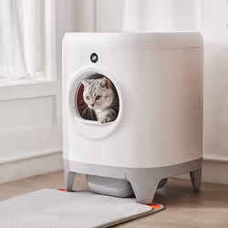 PETKIT PURA X Chat Bac à litière autonettoyant Blanc