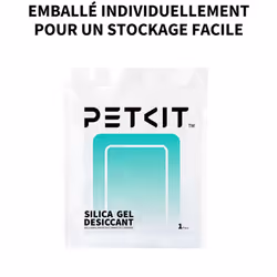 Convient à tous les types de distributeurs intelligents PETKIT. Inodore, haute absorption de l'humidité, utilisé pour conserv ...