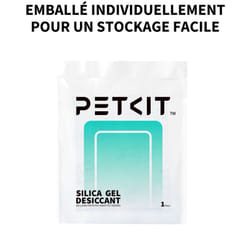 Lot de 5 paquets de déshydratants de rechange pour distributeurs intelligents - Petkit