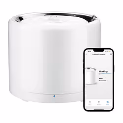 Description générale La fontaine à eau automatique en acier inoxydable avec pompe sans fil offre une solution pratique et élé ...