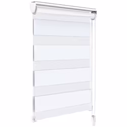 POURQUOI CHOISIR NOTRE PRODUIT ? Obscurcir et protéger votre vie privée. Notre store vénitien avec le double tissu en 100% po ...