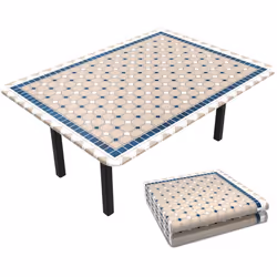 Description générale Protégez et décorez votre table avec notre nappe imperméable en PVC et tissu non-tissé de haute qualité. ...