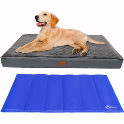 Description générale Notre panier pour chien combine un matelas confortable et un tapis rafraîchissant amovible, offrant un c ...