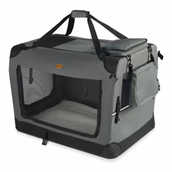 Description générale Ce sac de transport pliable est l'accompagnateur idéal pour vos déplacements avec votre animal de compag ...