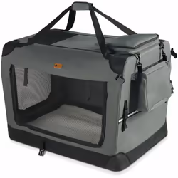 Description générale Ce sac de transport pliable est l'accompagnateur de voyage idéal pour votre animal de compagnie. Conçu e ...