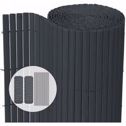 Description générale Ce brise-vue en PVC de qualité est spécialement conçu pour résister aux intempéries, aux rayons UV, à la ...