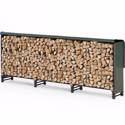 Description générale Notre serre bûches est idéale pour ranger votre bois de manière efficace et esthétique. Capable de suppo ...