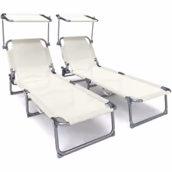 Notre chaise longue pliante est conçue pour que vous profitiez du soleil au bord de la mer, à la piscine, sur la terrasse ou  ...
