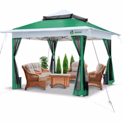 Notre tonnelle de jardin crée un environnement confortable et accueillant pour vous, vos proches et vos invités. A : Le toit  ...
