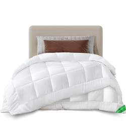 Vounot - Couette 4 saisons 135x200cm 500gsm blanc - Couette hiver 3 en 1 douce respirante en microfibre - Certifiée Oeko-Tex