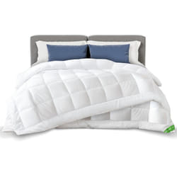 Vounot - Couette 4 saisons 220x240cm 500gsm blanc - Couette hiver 3 en 1 douce respirante en microfibre - Certifiée Oeko-Tex