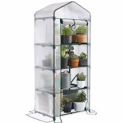 Notre Serre de Jardin Polyvalente et Performante Cette serre de jardin à 4 niveaux optimise l'espace et protège vos plantes g ...