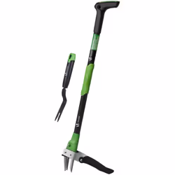 Ce kit de jardinage comprenant un désherbeur manuel et une fourchette à main est l'outil idéal pour éliminer efficacement les ...