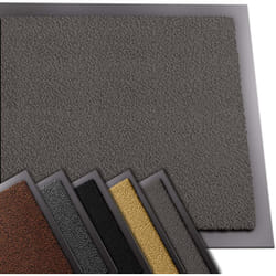 Tapis de porte paillasson d'entrée - antidérapant antipoussière imperméable lavable - 40x60cm Anthracite - Vounot