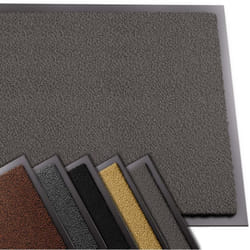 Tapis de porte paillasson d'entrée - antidérapant antipoussière imperméable lavable - 60x90cm Anthracite - Vounot