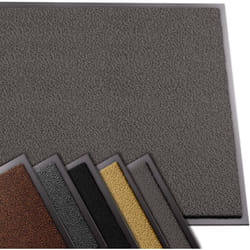 Tapis de porte paillasson d'entrée - antidérapant antipoussière imperméable lavable - 90x120cm Anthracite - Vounot